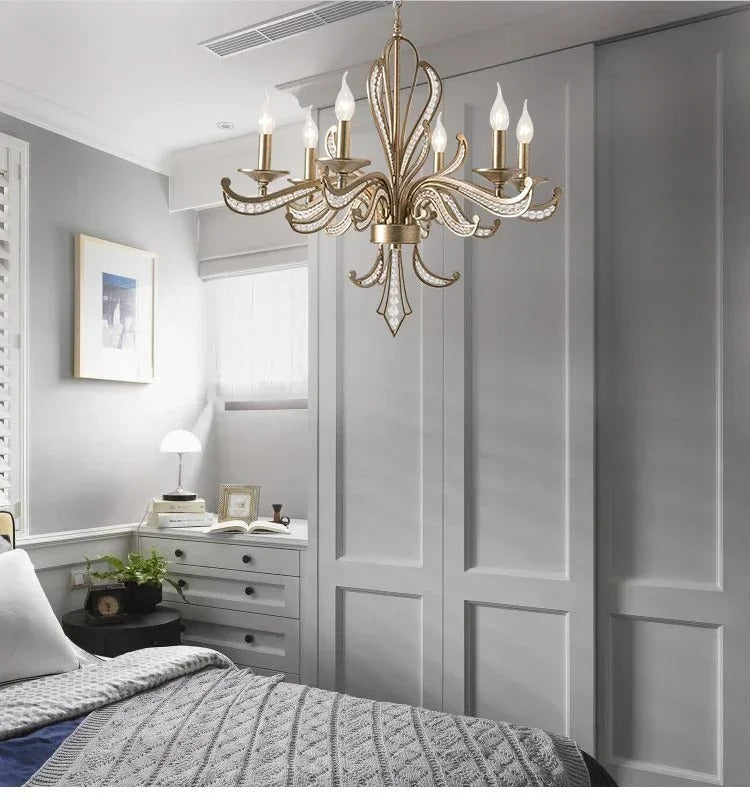 Aurelia Bloom Crystal Chandelier With Modern Charm