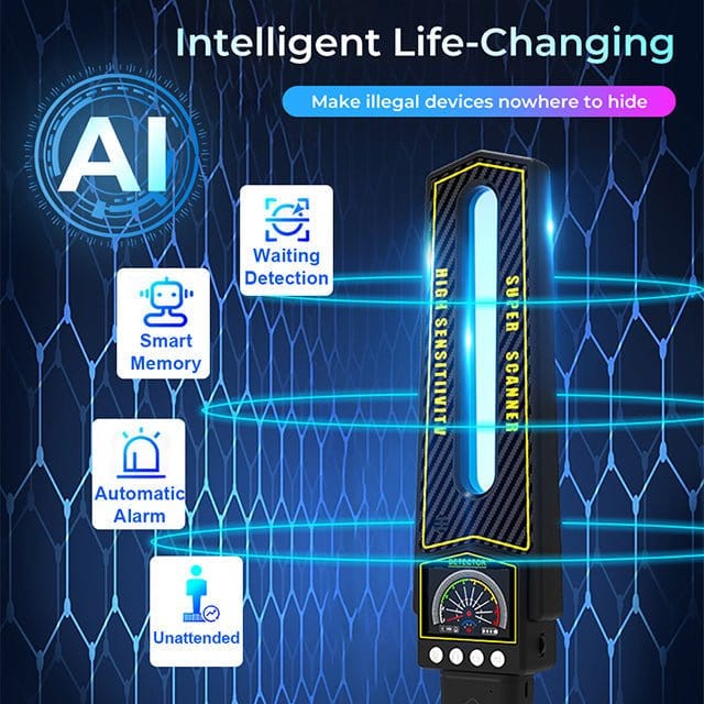 Rilevatore Professionale NovaGuard per Localizzatori GPS, Telecamere Nascoste e Dispositivi di Tracciamento