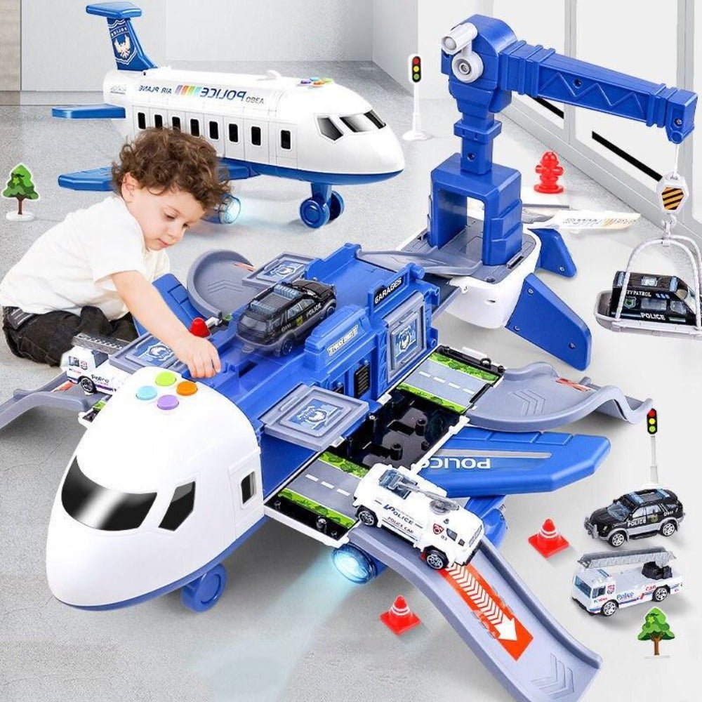 Voyager Plane And Vehicle Set Non-Toxic ABS ASTM EN71 Compliant