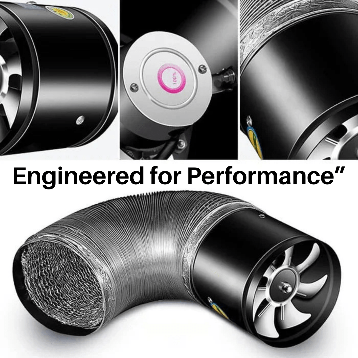 VentGlow Støjsvag Udsugningsventilator til Ren og Frisk Luft