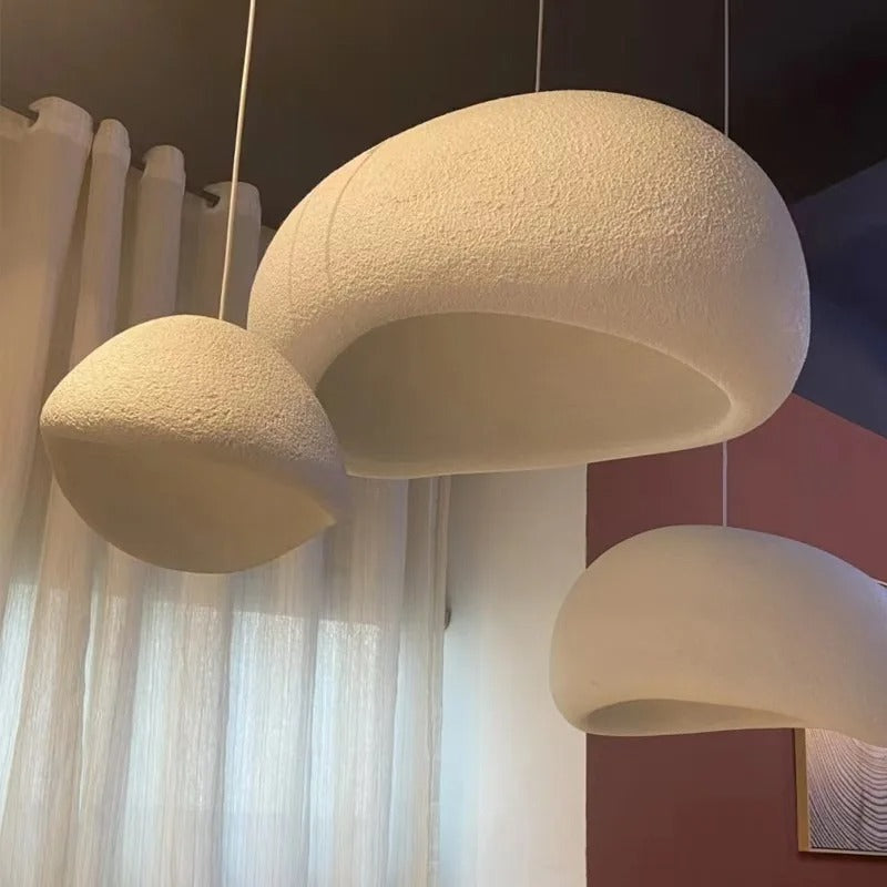 VelaCloud Pendant Light - Soft Cloud-Like Resin Glow
