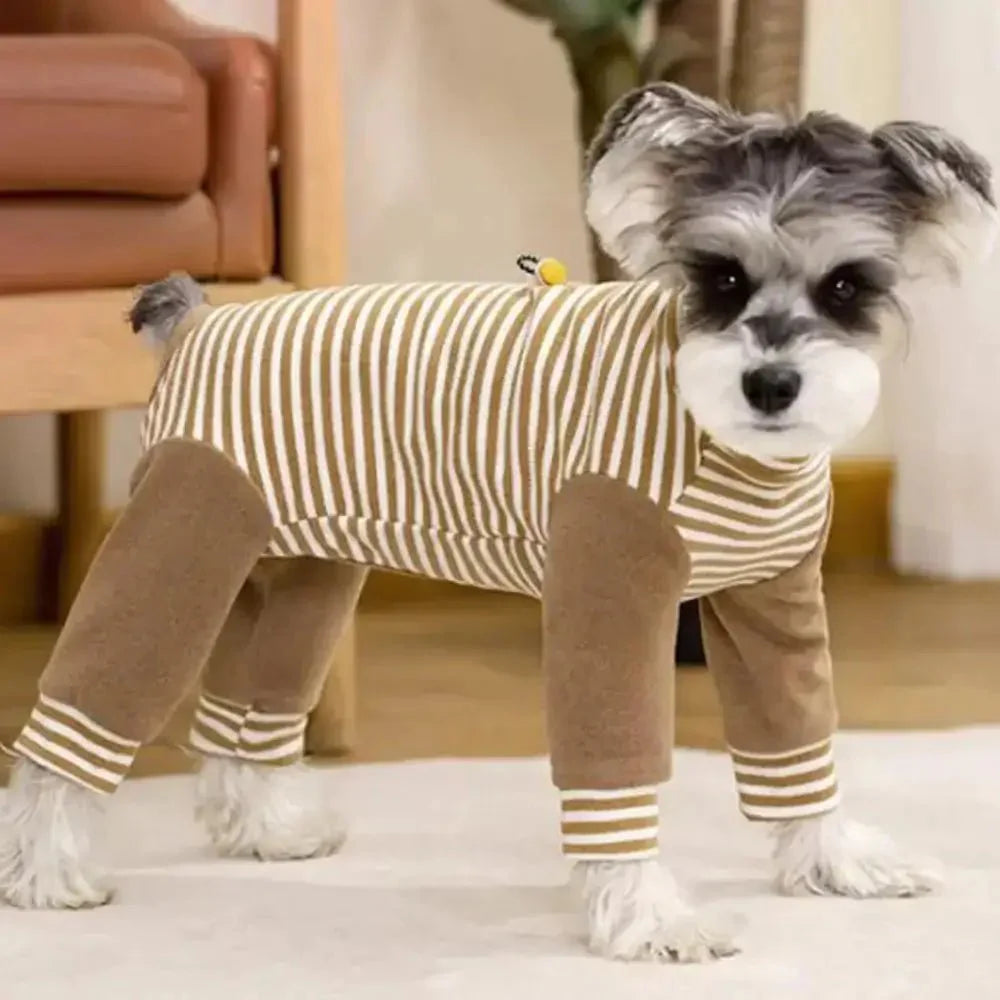 Schutzanzug für Hunde zur Verhinderung des Belecken nach Operationen