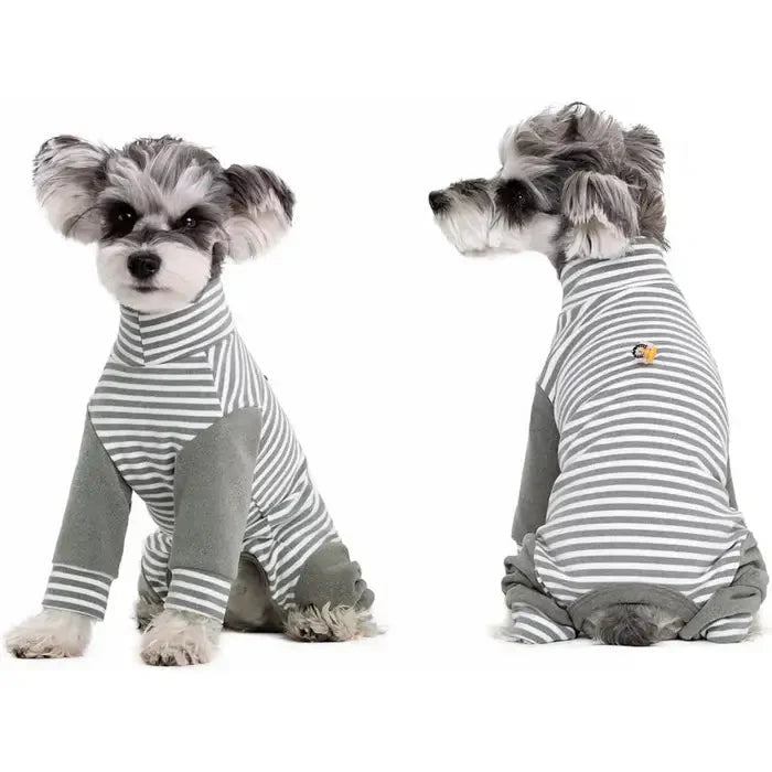 Schutzanzug für Hunde zur Verhinderung des Belecken nach Operationen