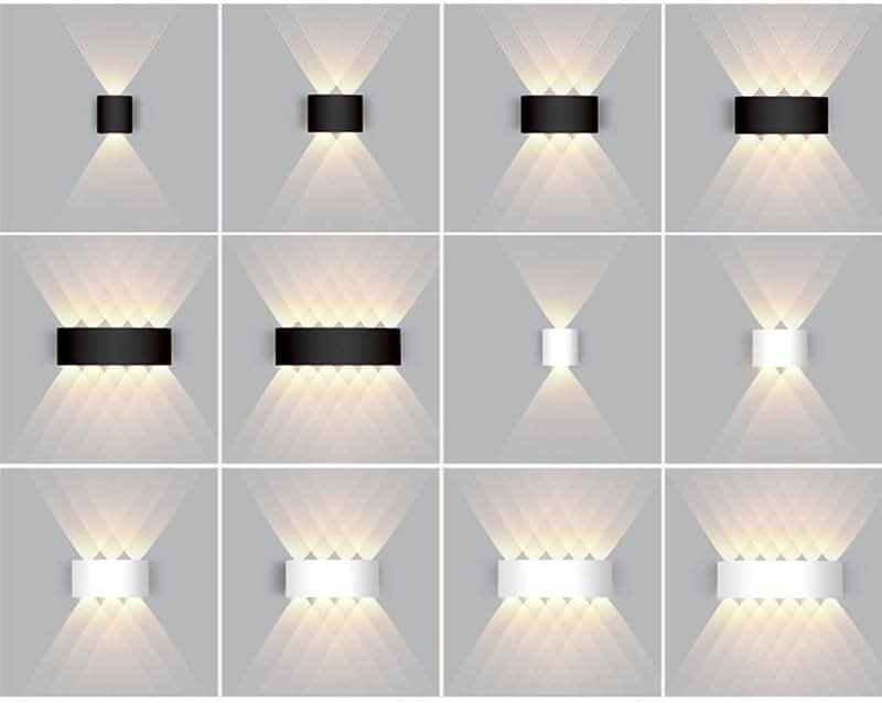 Waterproof LED Outdoor Wall Light With Aluminium Body, Elegant And Energy Efficient