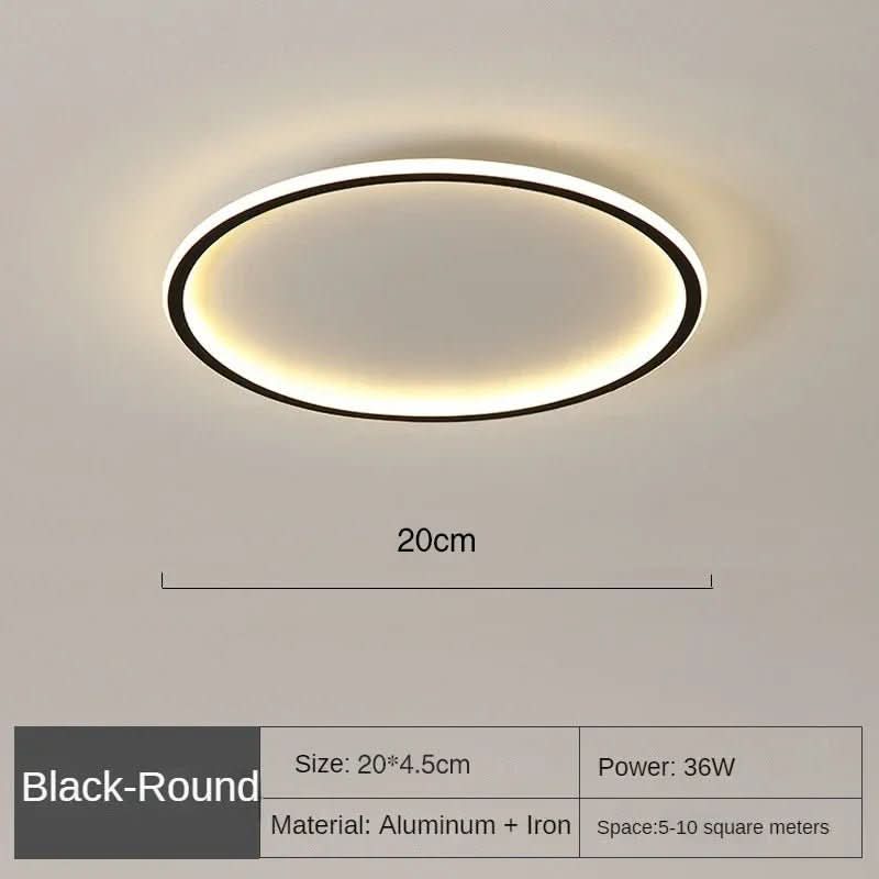 NordAstra Scandinavian LED Ceiling Light for Modern Glare-Free Illumination