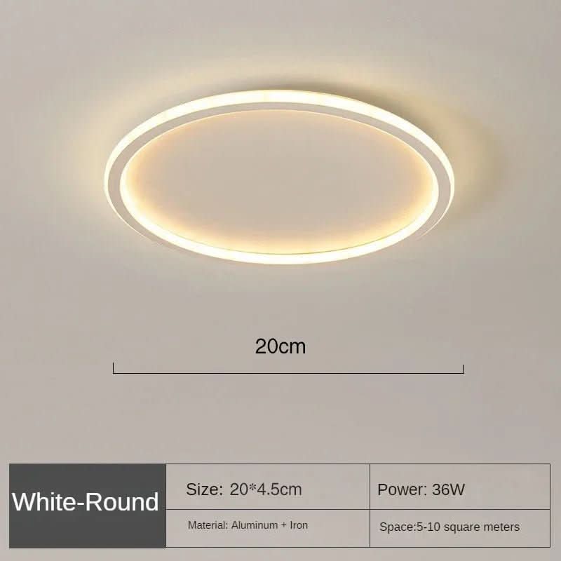 NordAstra Scandinavian LED Ceiling Light for Modern Glare-Free Illumination