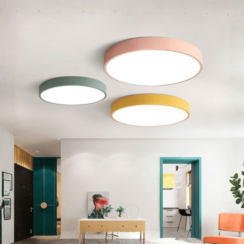 LumaNova LED Ceiling Light With Modern Design And Even Illumination