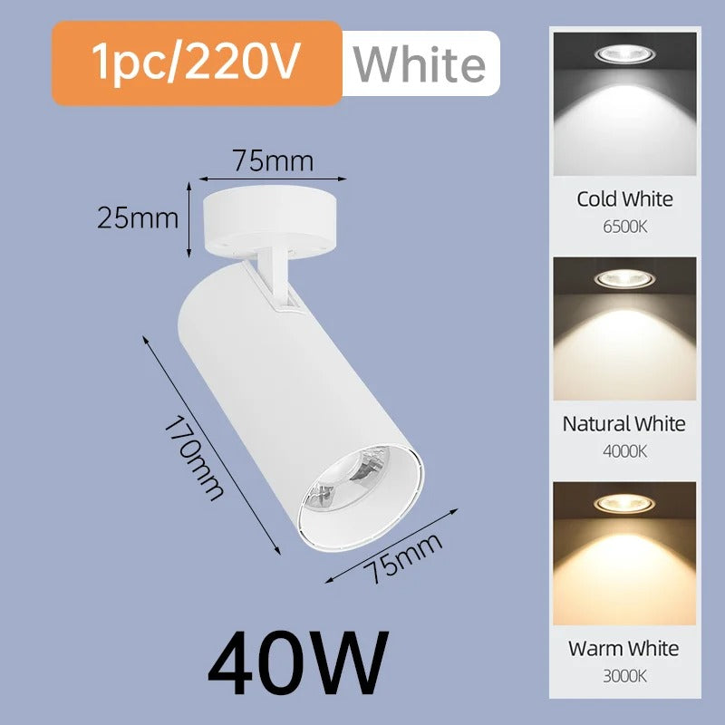 NovaFold Holofotes Dobráveis de 360 Graus para Uso Comercial