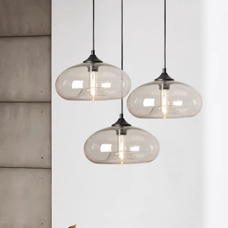 Aurelle | Retro Colored Glass Pendant Lamp For Living Room