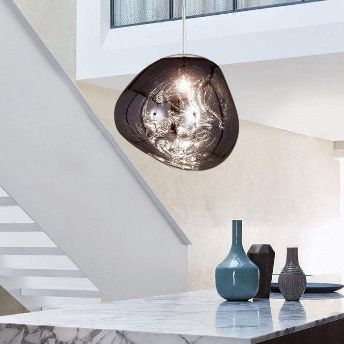 Asteris Dynamic Acrylic LED Ceiling Lamp for Interiors