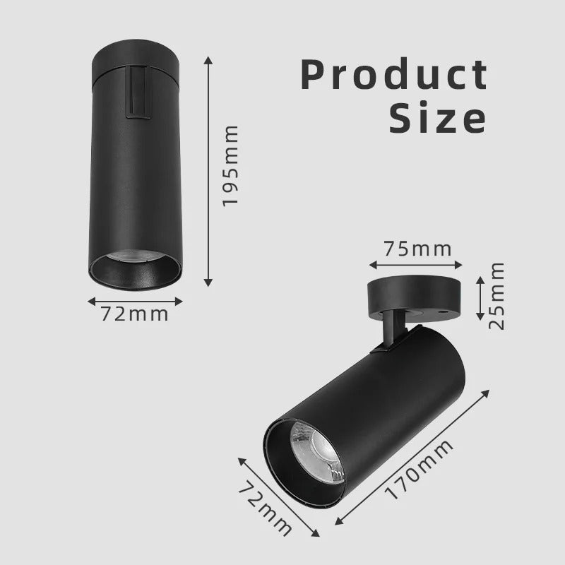 NovaFold Holofotes Dobráveis de 360 Graus para Uso Comercial