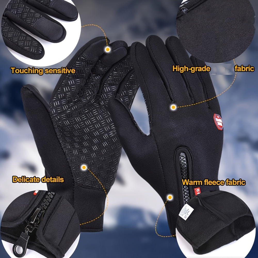Women's Winter Driving Gloves With Touchscreen Warmth