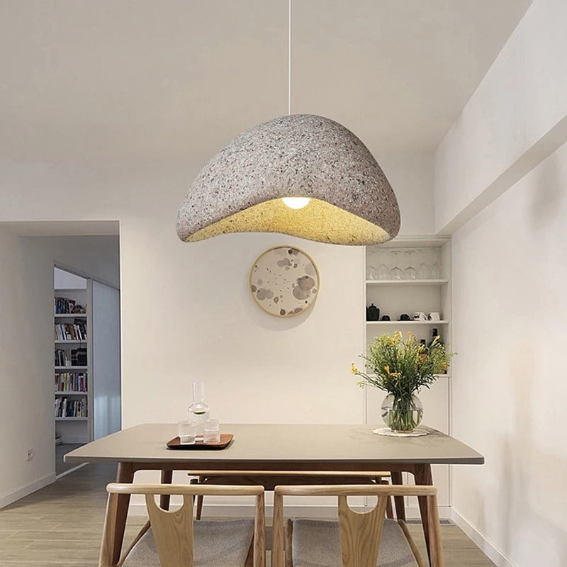 Solara Sandlight Pendant Light With Soft Sand Glow Texture