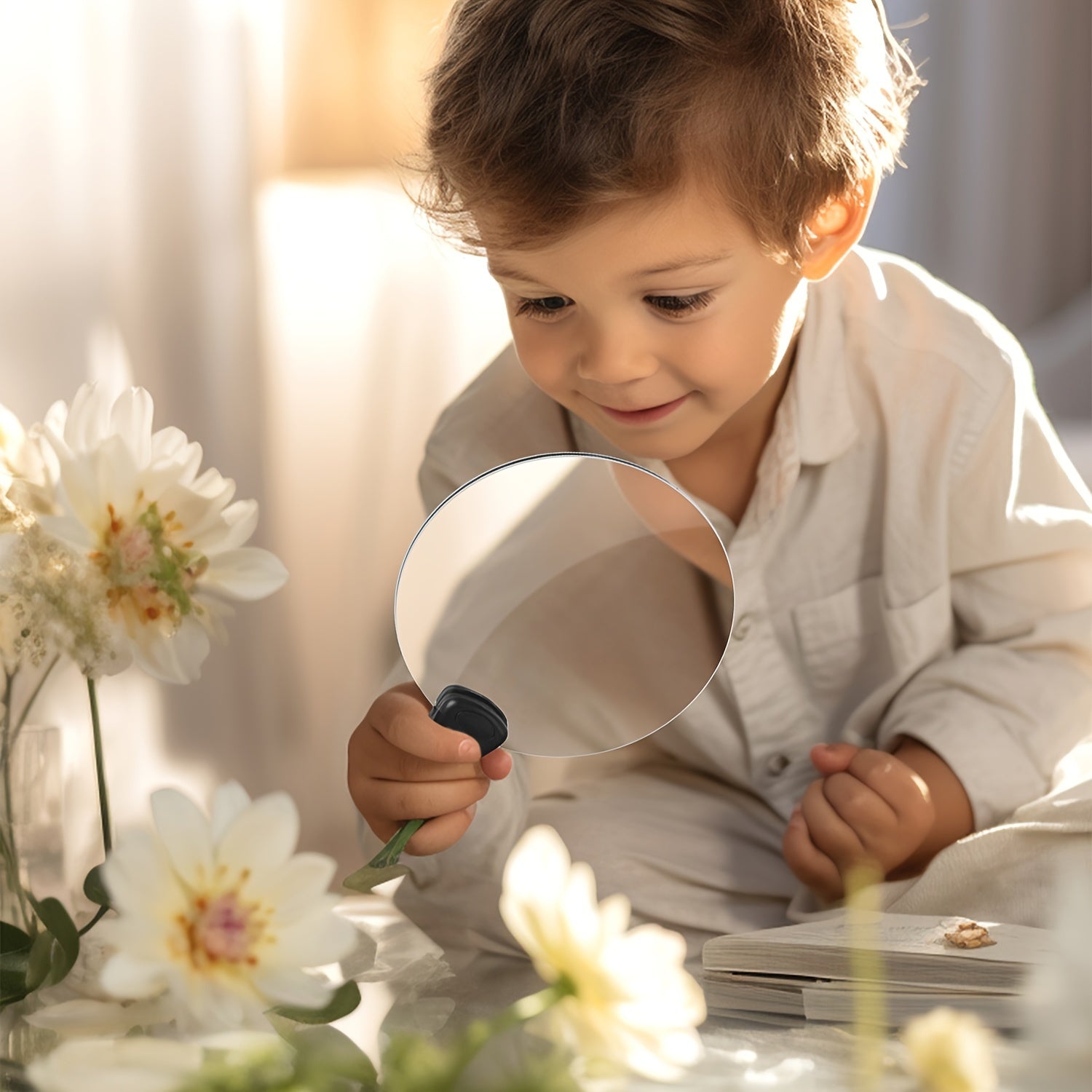 LuminaVista Pro Nackförstoringsglas 5x För Läsning Och Hantverk