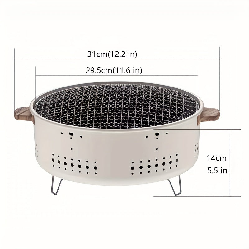 AeroGrill Circle Pemanggang Luar Tanpa Asap Untuk BBQ Halaman Belakang