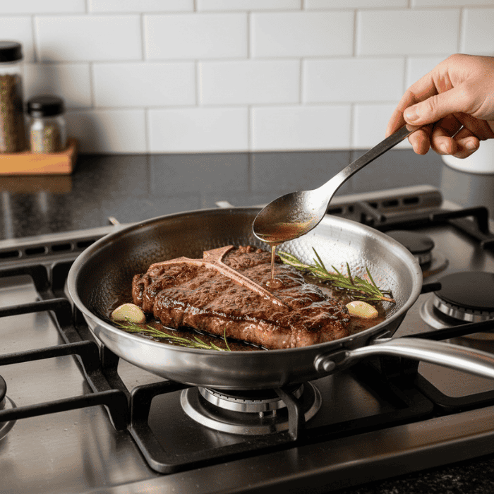 Svulp | TITAN-PREMIUM PAN - High-quality titanium pan without coating for all hob types