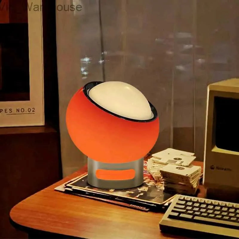 Lyra Opal Bauhaus Table Lamp With Soft Glow Glass Shade
