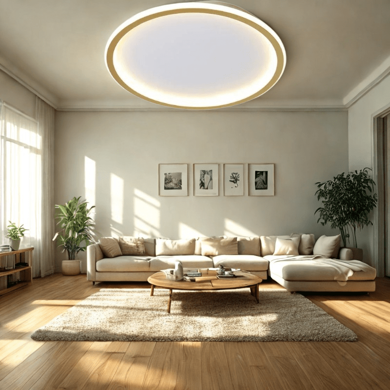 NordAstra Scandinavian LED Ceiling Light for Modern Glare-Free Illumination