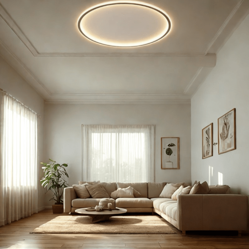 NordAstra Scandinavian LED Ceiling Light for Modern Glare-Free Illumination