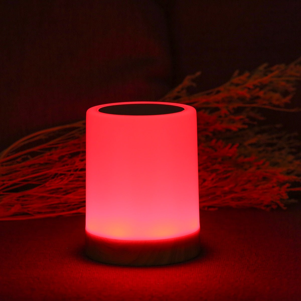 NovaLume Glow Table Lamp Rechargeable Color Changing Mood Light