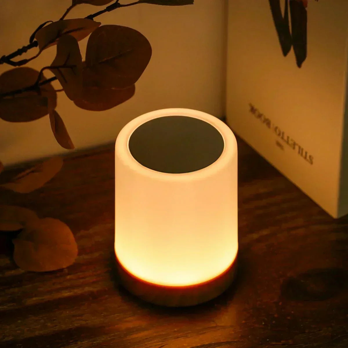 NovaLume Glow Table Lamp Rechargeable Color Changing Mood Light