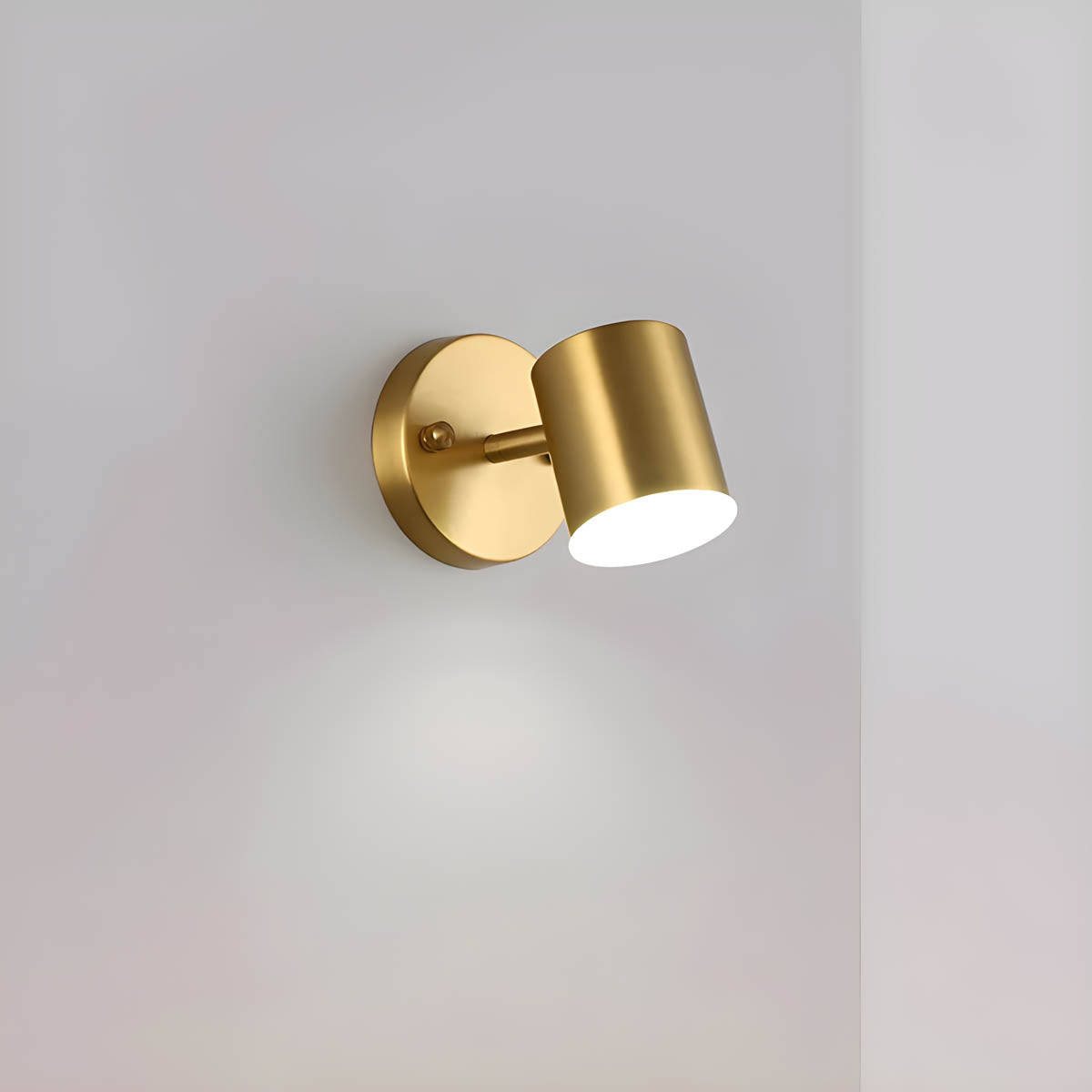 Cavelle Nordic Copper LED Wall Light For Modern Interiors