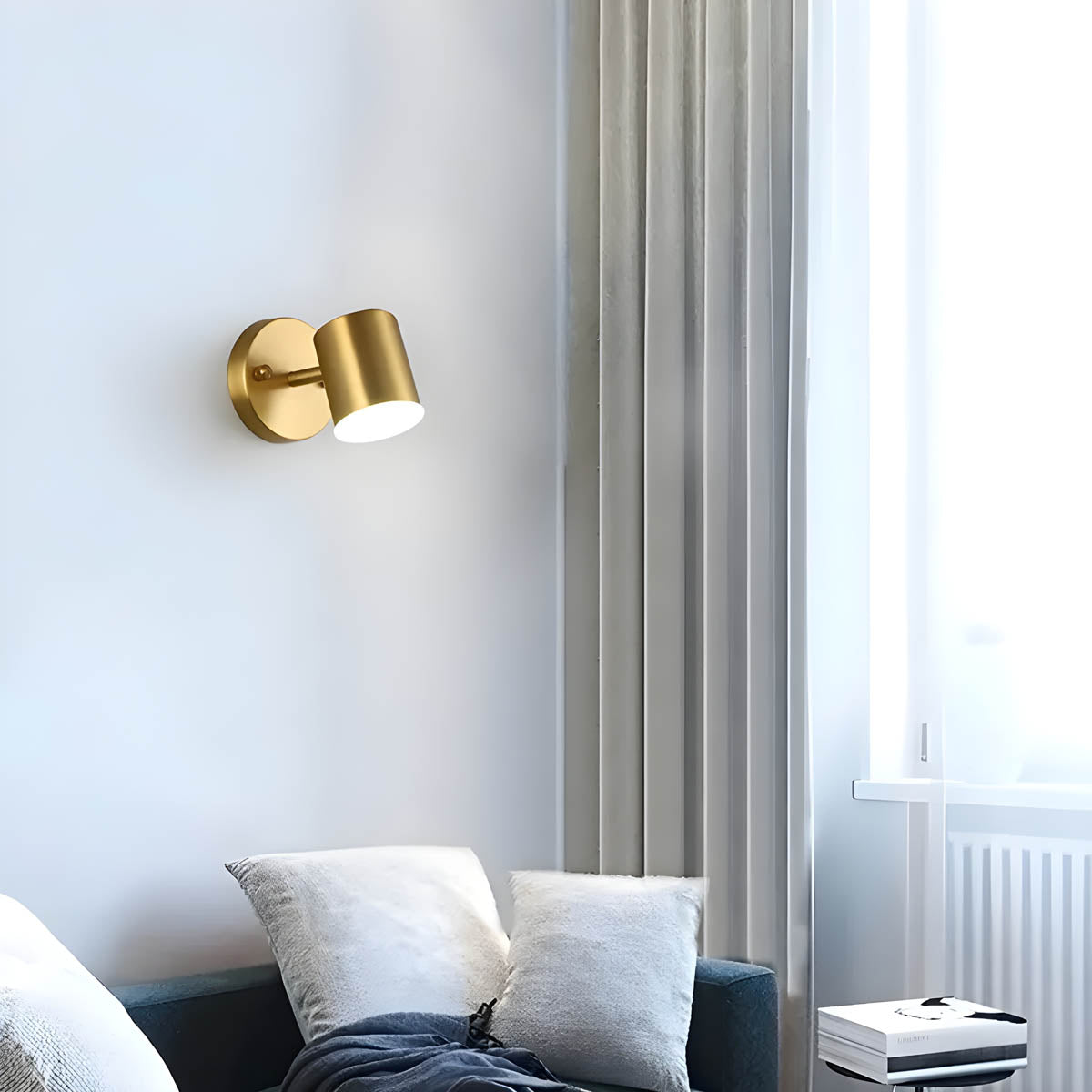 Cavelle Nordic Copper LED Wall Light For Modern Interiors