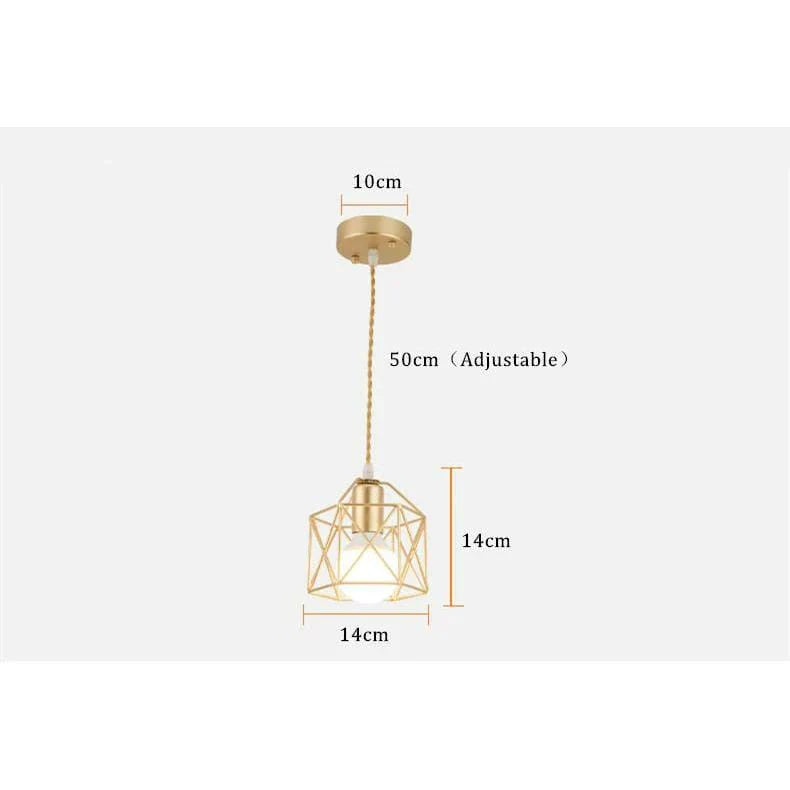 NovaLume Vintage Pendant Light | Warm Ambient Glow