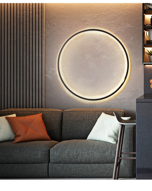 AuroraX Orbit Round LED Wall Light Modern Fixture Pro