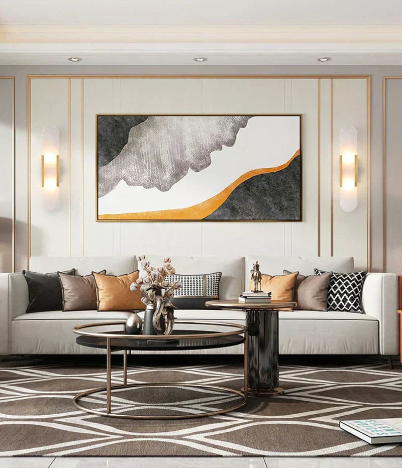 Aurelia Marble Wall Lamp Handcrafted Roman Style Lighting