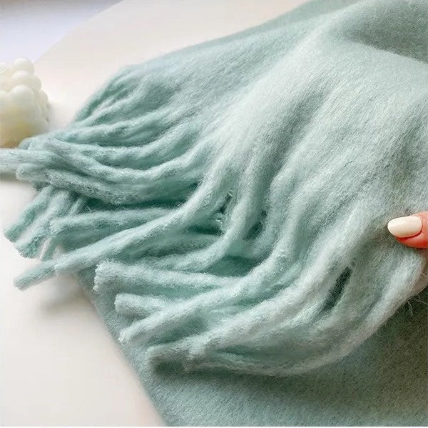 Vibrant Winter Cashmere Scarf For Cozy Warmth And Style