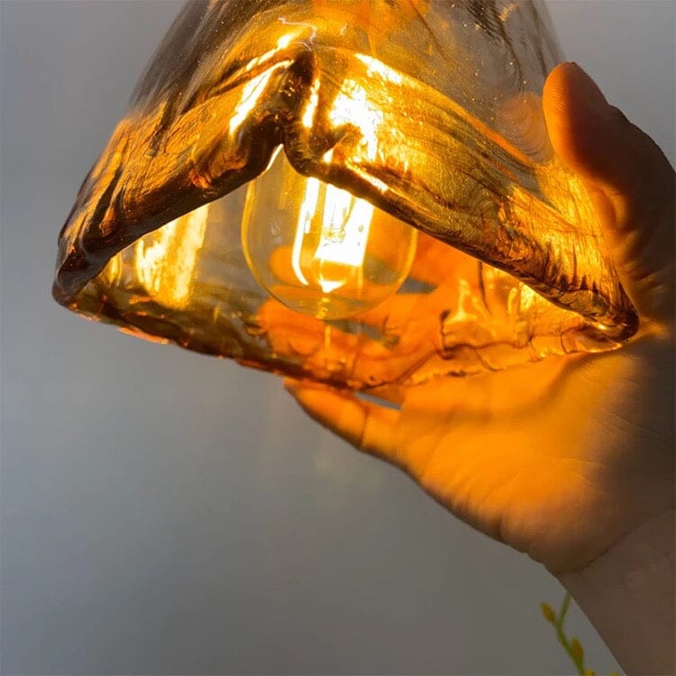 AstraGlow Modern Glass Ceiling Light For Kitchen And Bath