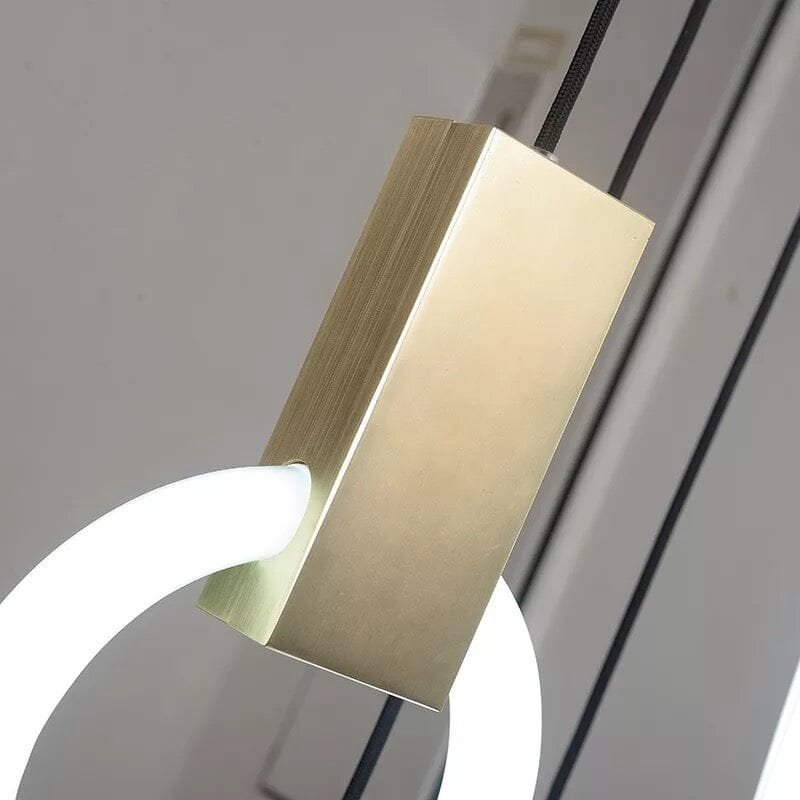 VesperHalo Ceiling Pendant Light Circular Modern Fixture