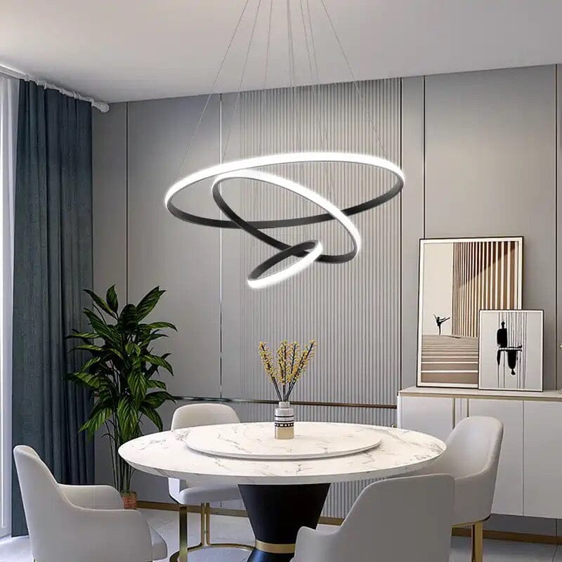 LumaCircle Ring Chandelier Modern Circular Ceiling Light