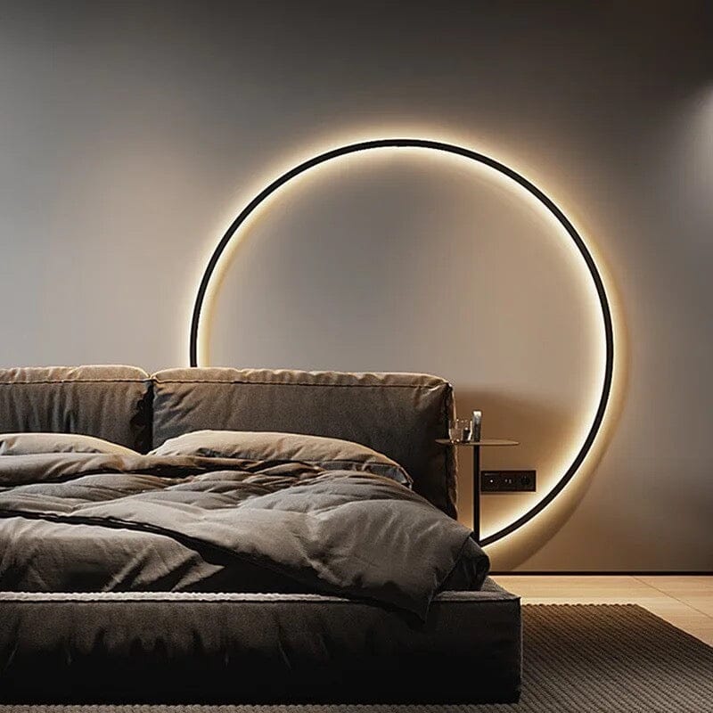 AuroraX Orbit Round LED Wall Light Modern Fixture Pro