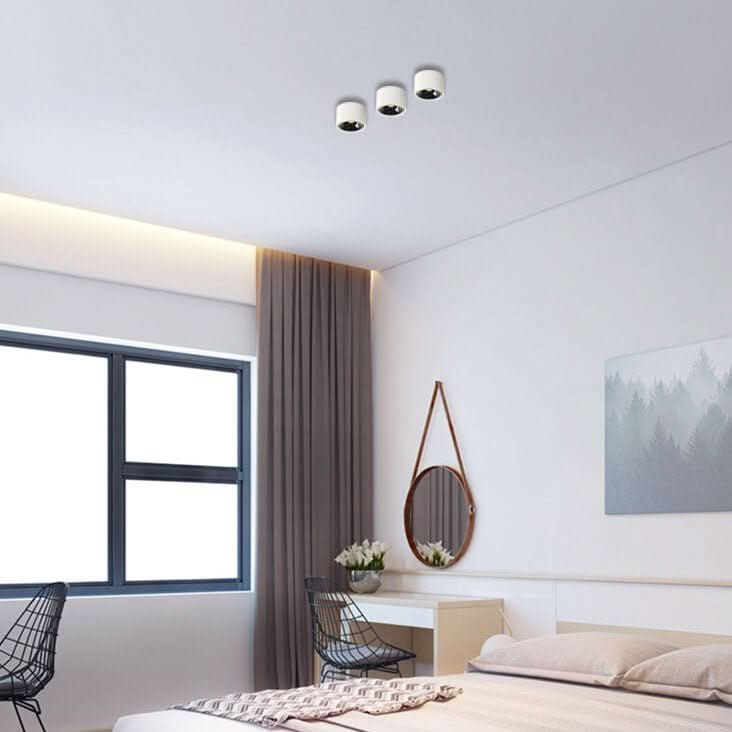 NovaDisk Modern Minimalist LED Ceiling Light For Focused Illumination