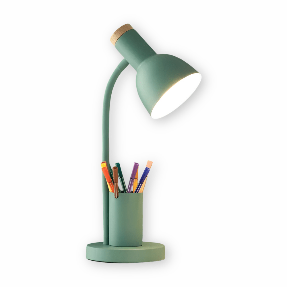 AeroDesk LED Table Lamp With Pen Holder For Organization And Lighting