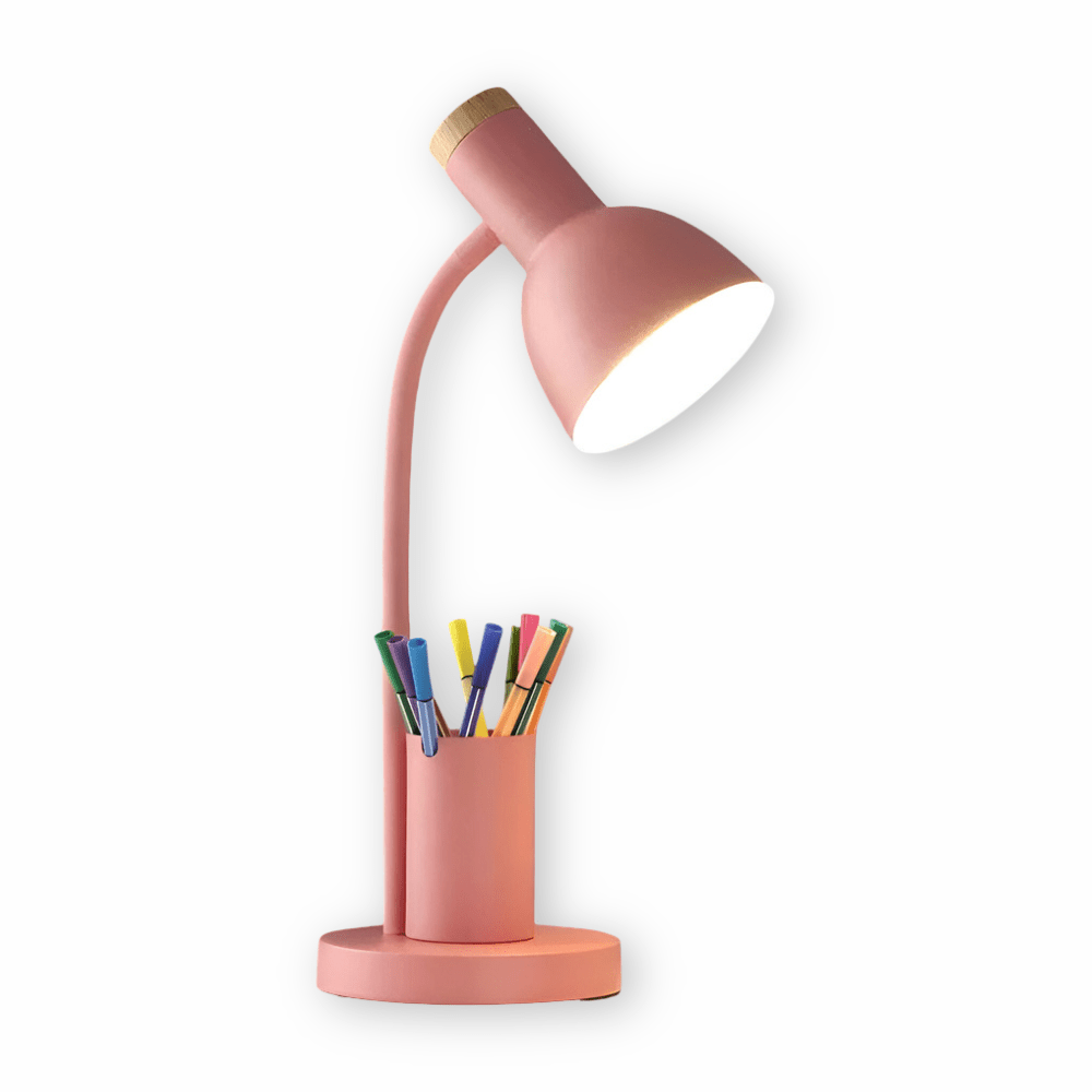 AeroDesk LED Table Lamp With Pen Holder For Organization And Lighting