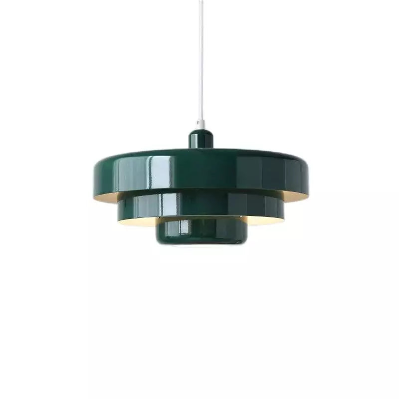 LumaNord Drie Lagen Noordse Hanglamp Met Bauhaus Metalen Afwerking
