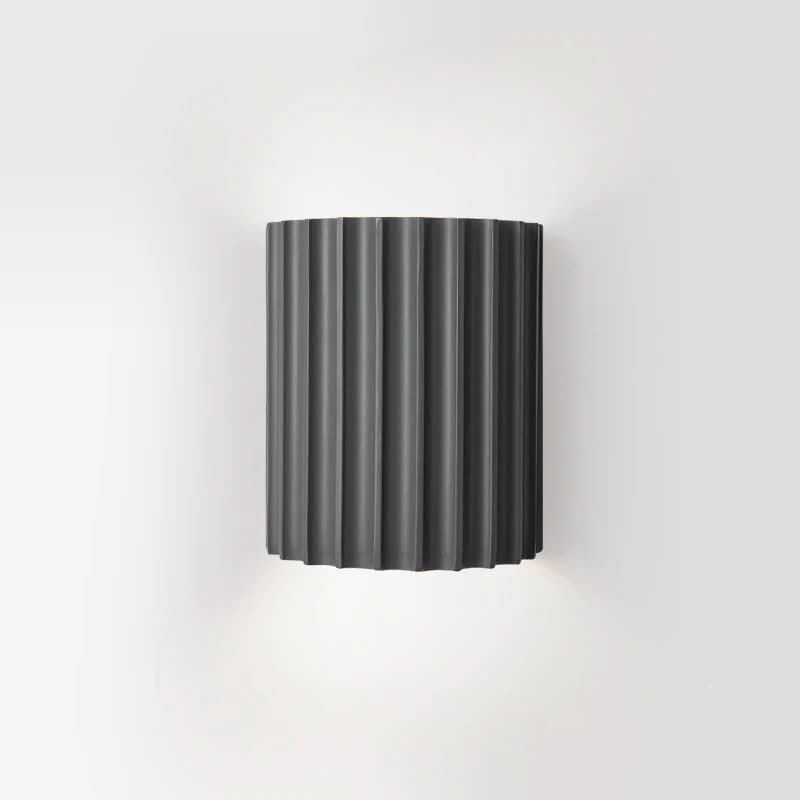 LumaNest Modern Resin Wall Lamp With Ambient LED Glow