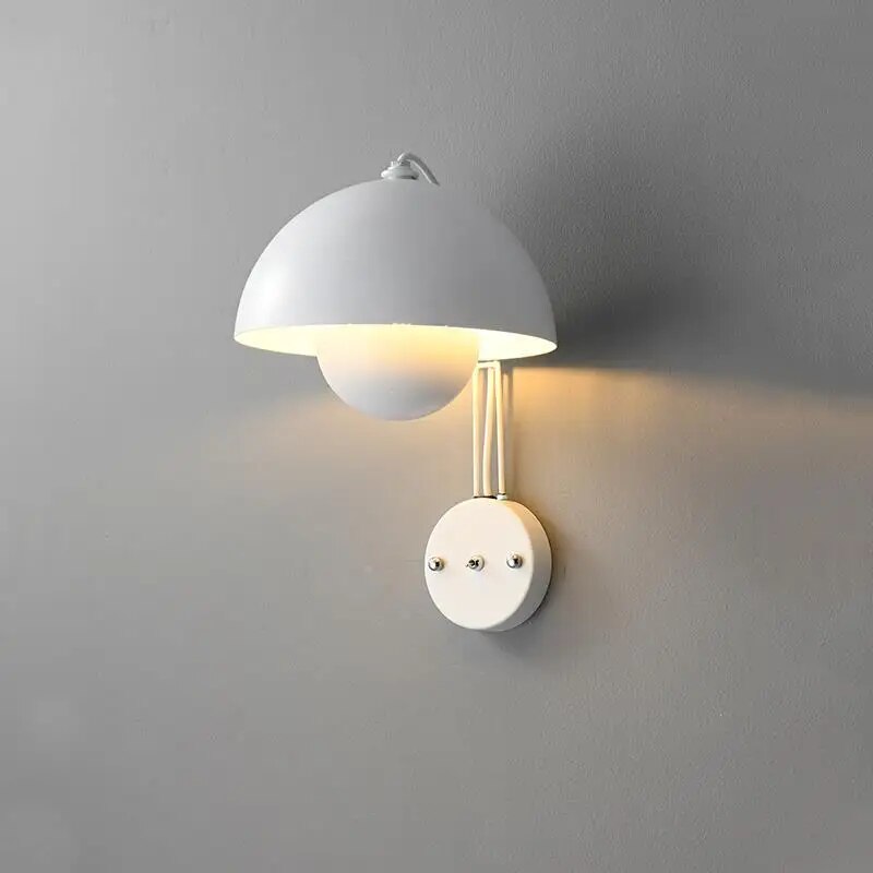 LumaBloom Mushroom Wall Light - Modern Dutch Design