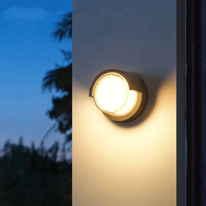 LumaGuard Outdoor LED Wall Light With Motion Sensor For Safety And Style