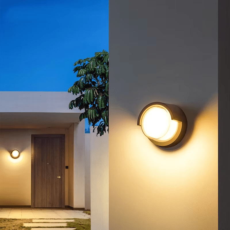 LumaGuard Outdoor LED Wall Light With Motion Sensor For Safety And Style