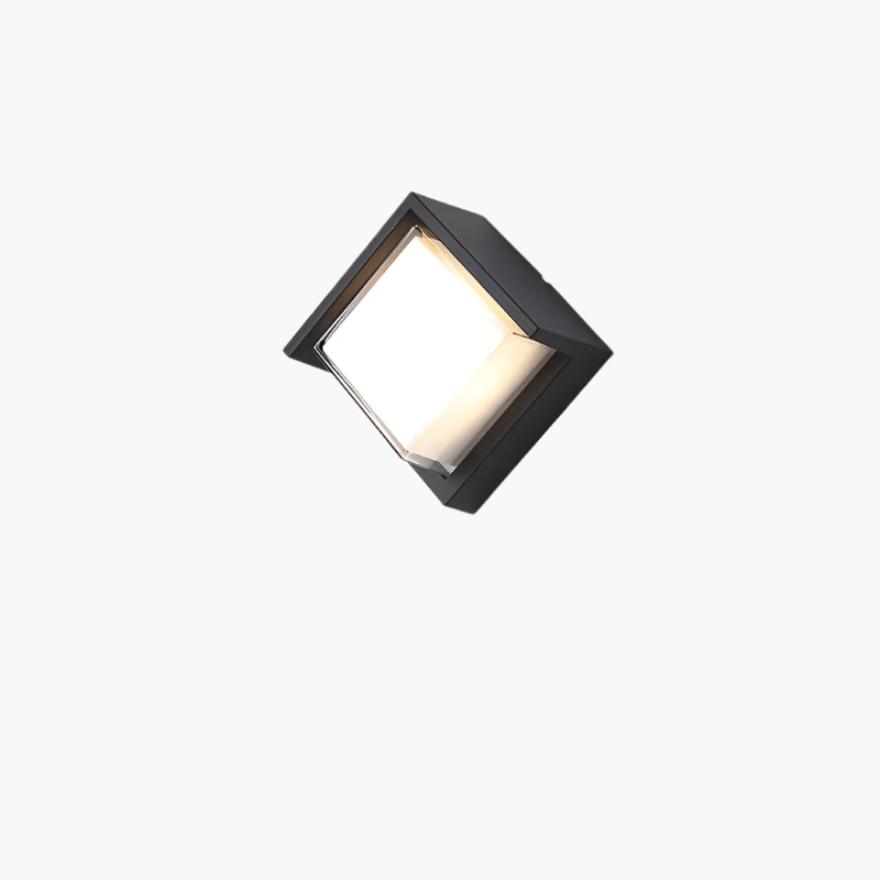 LumaGuard Outdoor LED Wall Light With Motion Sensor For Safety And Style