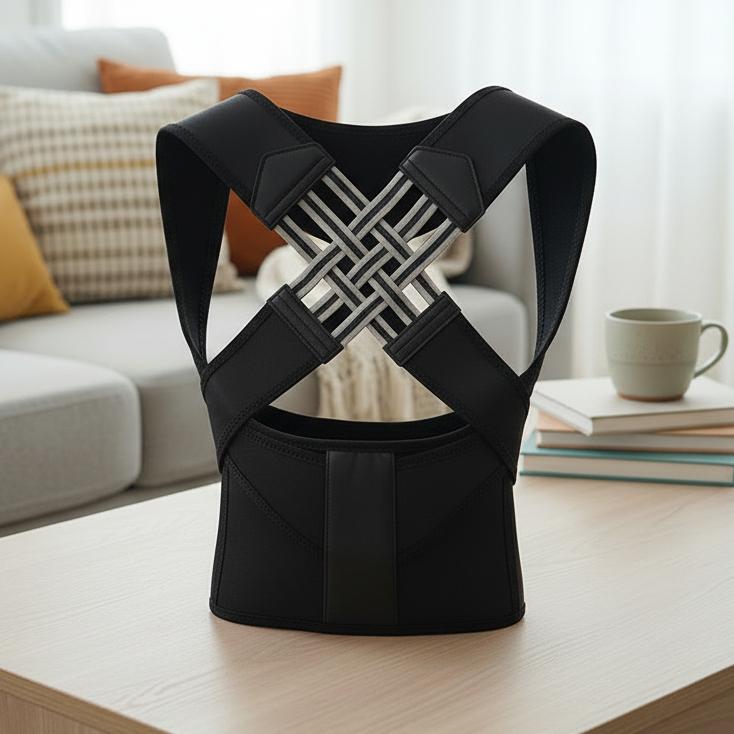 AlignEase Verstellbarer Haltungskorrektor für Rücken und Schultern