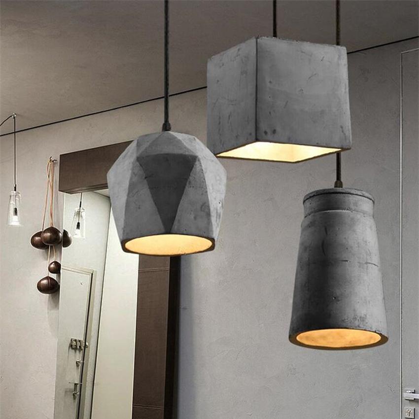 Nolore Cement Pendant Light for Nordic Inspired Design
