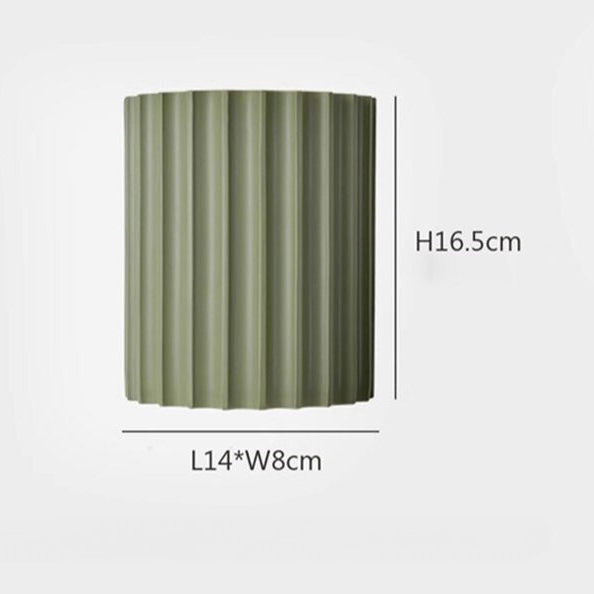 NovaRuffle Wall Light With Elegant Macaron Style Shade