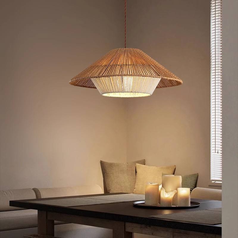 Zen Wicker Pendant Light Inspired By Japanese Design