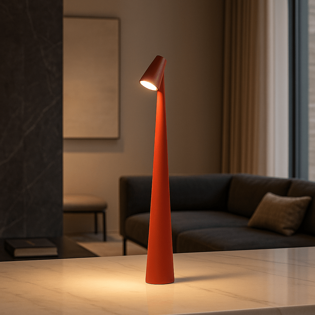 LumaNova Rechargeable Table Lamp With Modern Design And Long Battery Life