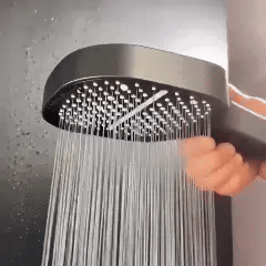 High-Pressure Shower Head With Turbo Boost Filtration For Hair